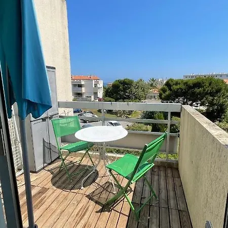 Studio 200m A Pieds Des Plages * Антиб